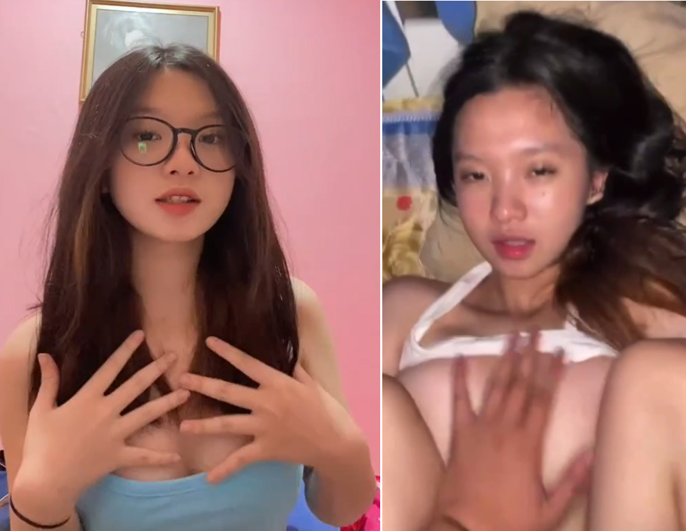 Bắt ny dạng háng mồm ngậm bít tất lót