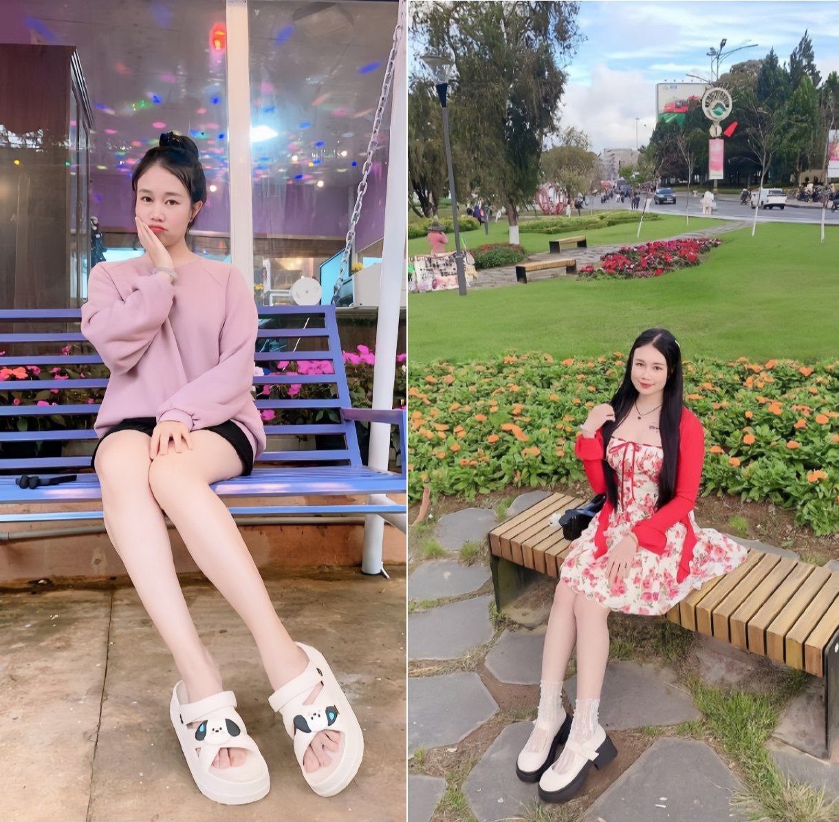 Chịch hai lỗ một lượt em thỏa thích rên rỉ hết mình