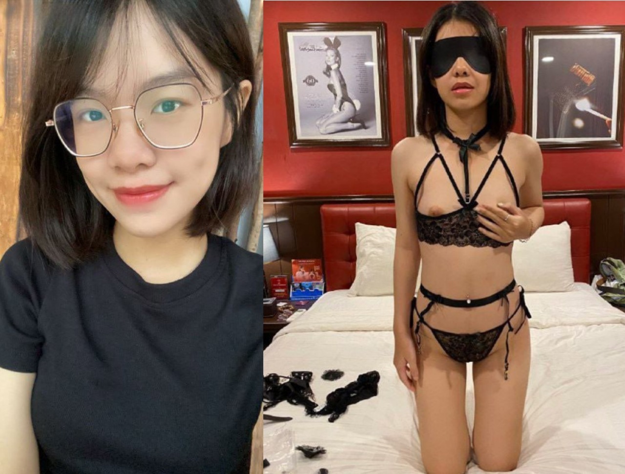 Clip nóng không che ép sinh viên làm tình